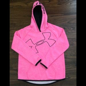 Girls Under Armour Hoodie Sweatshirt  YLG Large